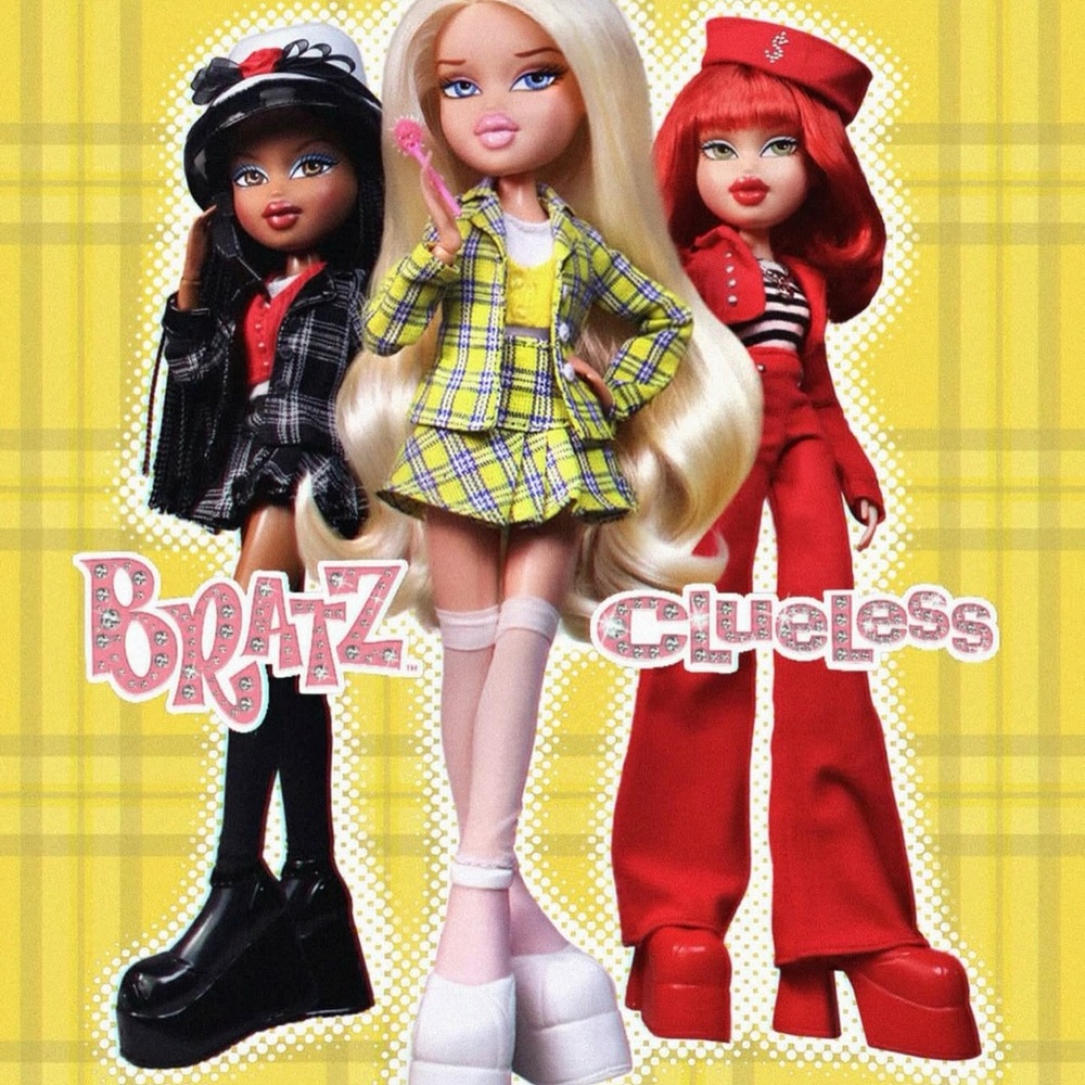 Bratz Clueless Fashion Dolls Dionne Cher and Amber bundle